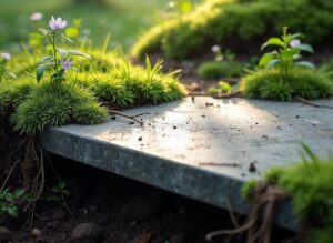 Sustainable mineral surface blending seamlessly with the natural environment, reflecting Luz Concept 5's commitment to responsible practices.